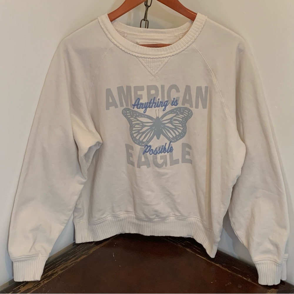 American Eagle Funday Graphic Sweatshirt - Picture 2 of 9